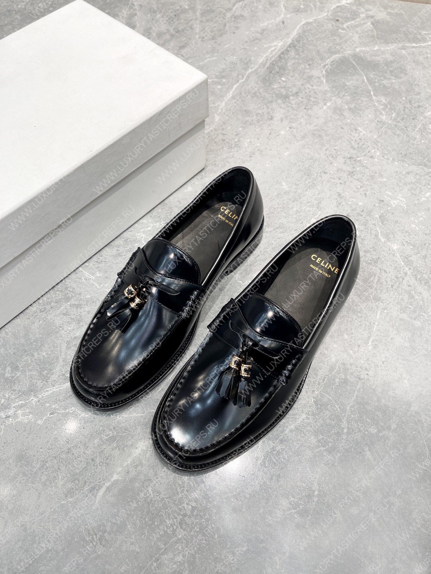 Ce**e luco triomphe leather loafer black 4006fr8