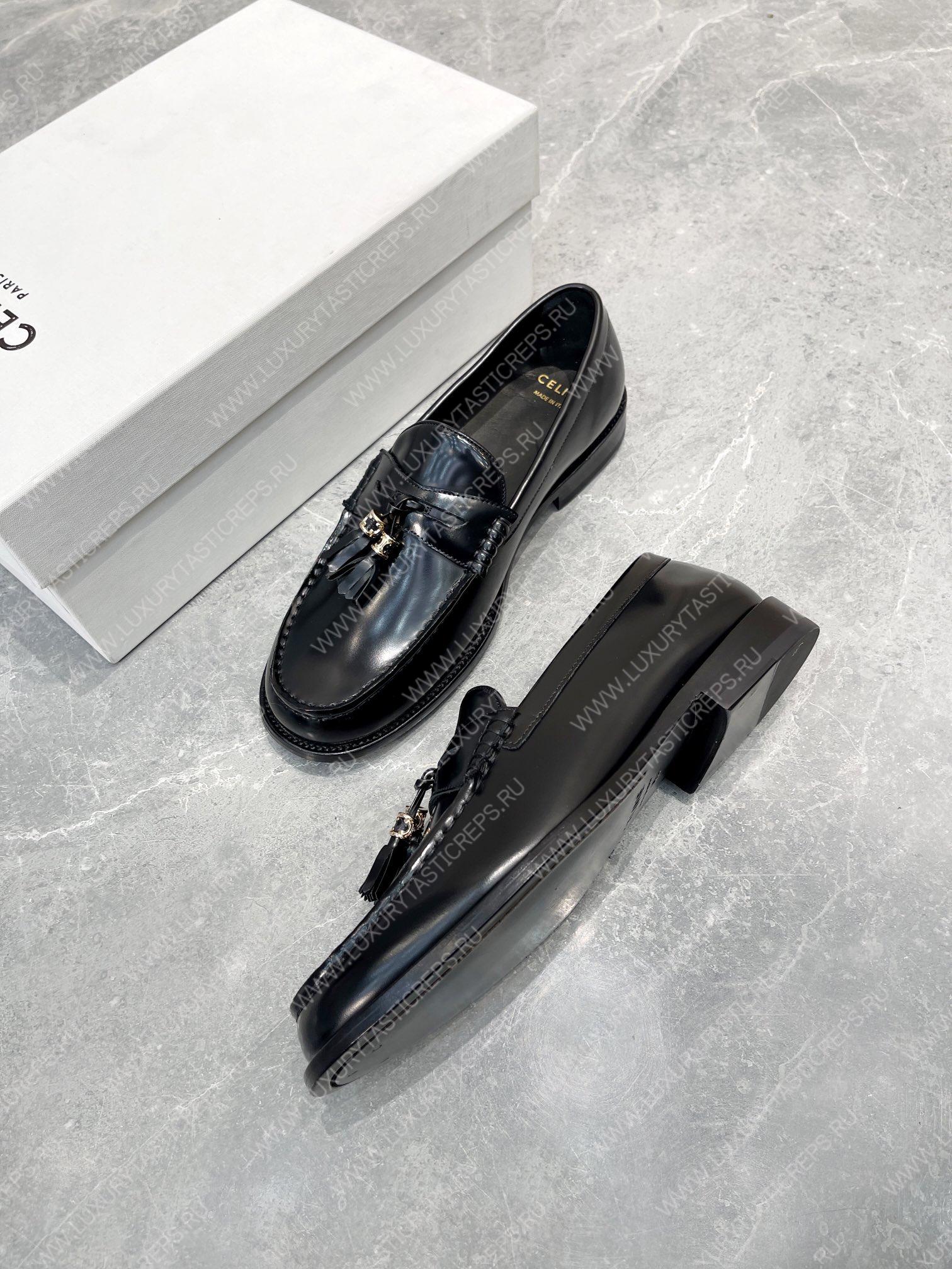Ce**e luco triomphe leather loafer black 4006fr8