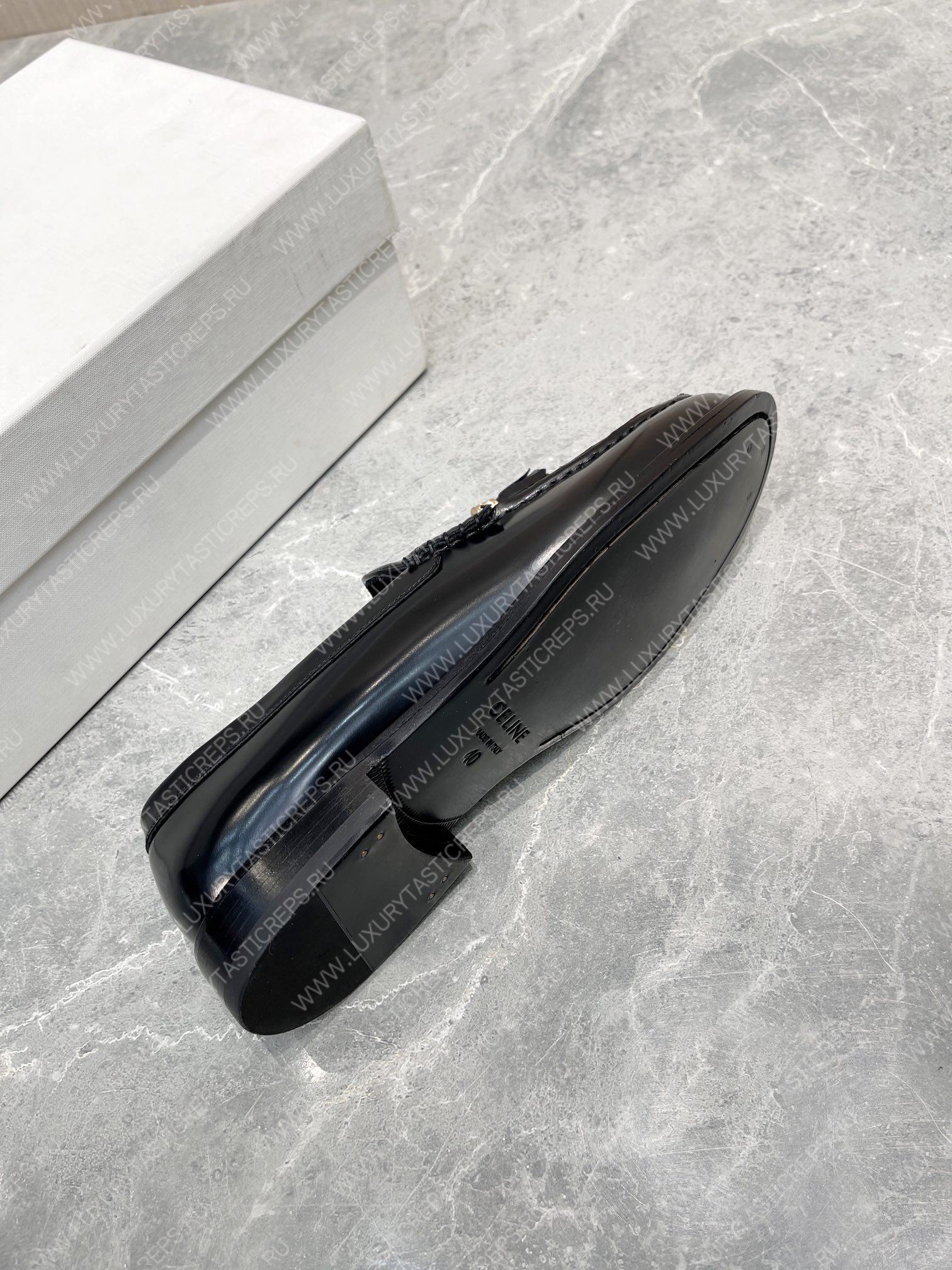 Ce**e luco triomphe leather loafer black 4006fr8