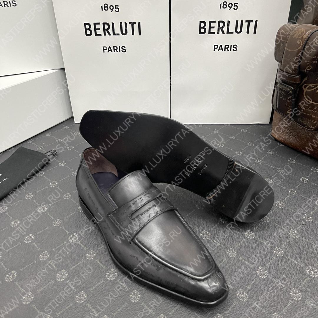 BERLUTI LOAFERS BLACK S1411-V1