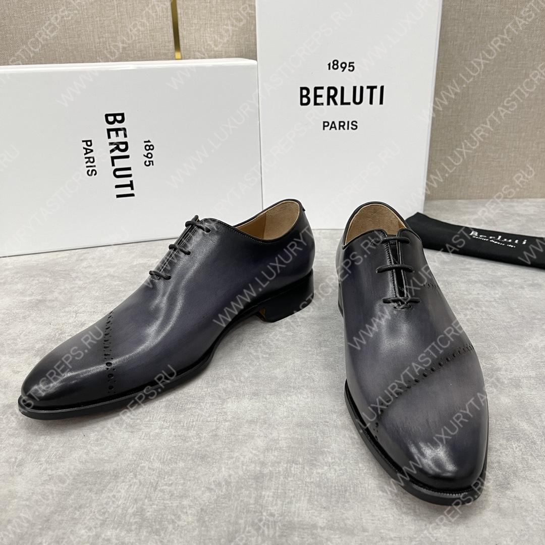 BERLUTI OXFORDS BLACK S0770-V1