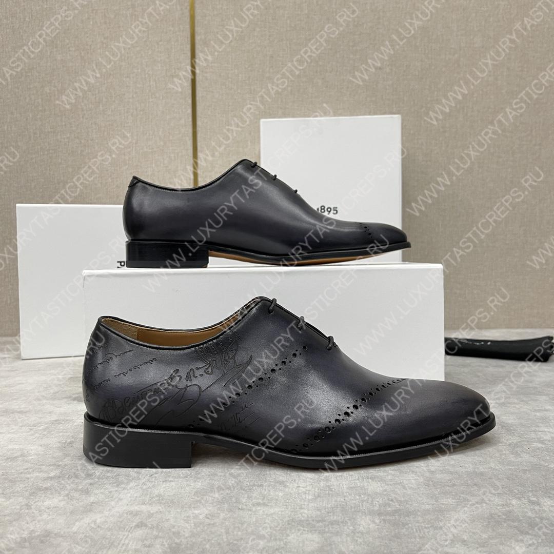 BERLUTI OXFORDS BLACK S0770-V1