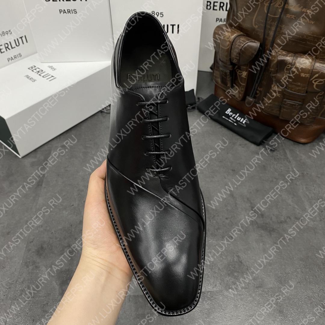 BERLUTI GASPARD GALET BLACK 76008-V1