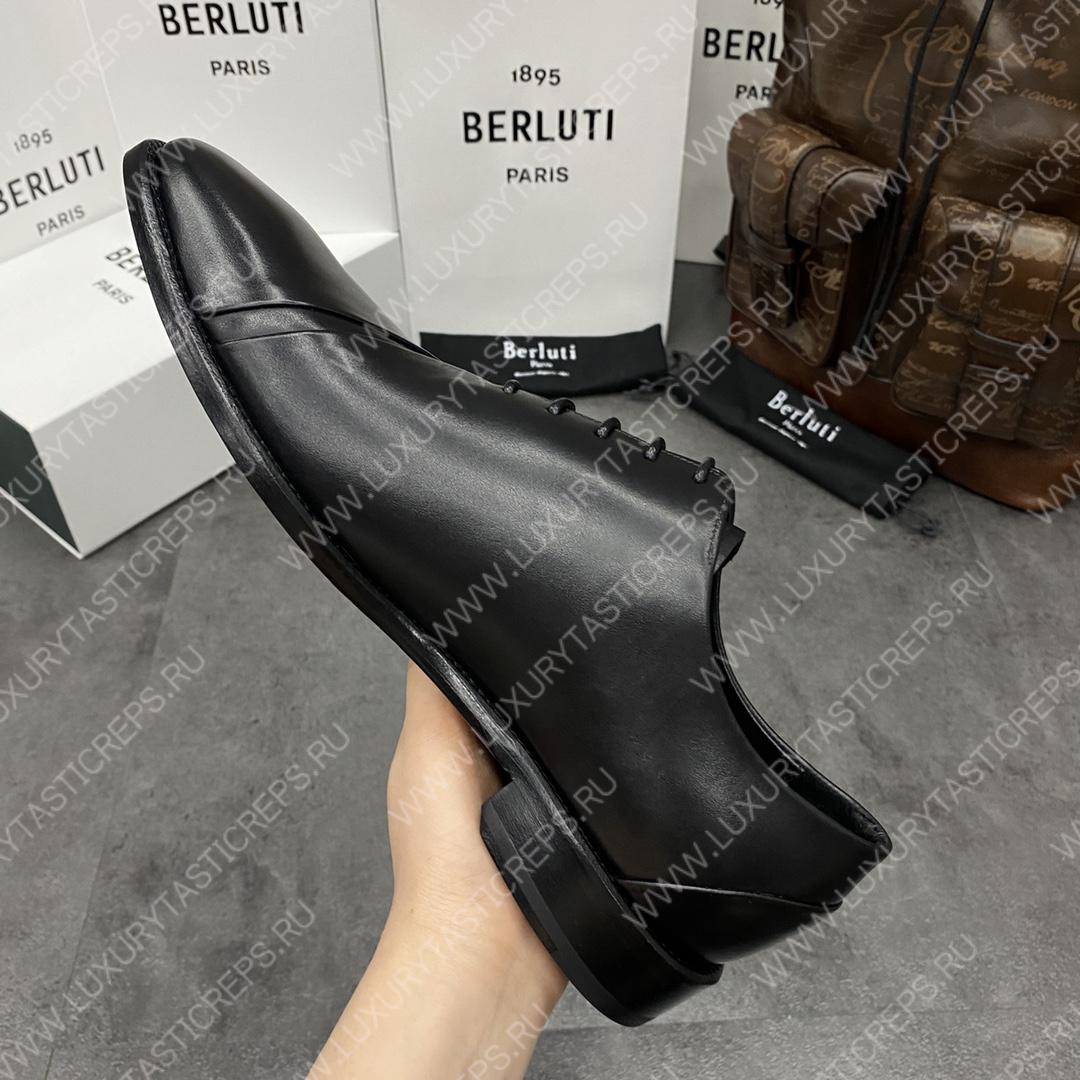 BERLUTI GASPARD GALET BLACK 76008-V1