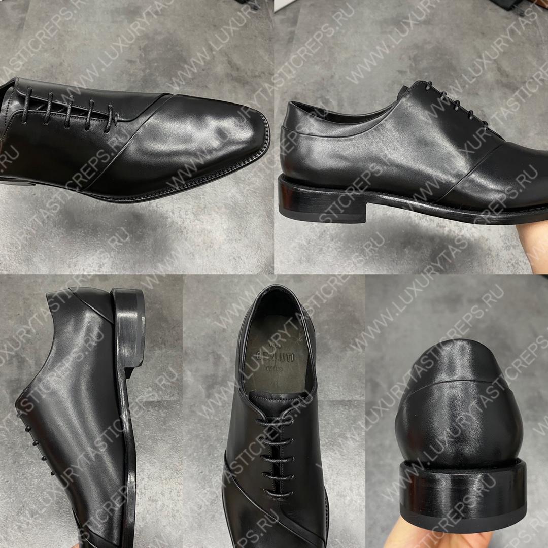 BERLUTI GASPARD GALET BLACK 76008-V1