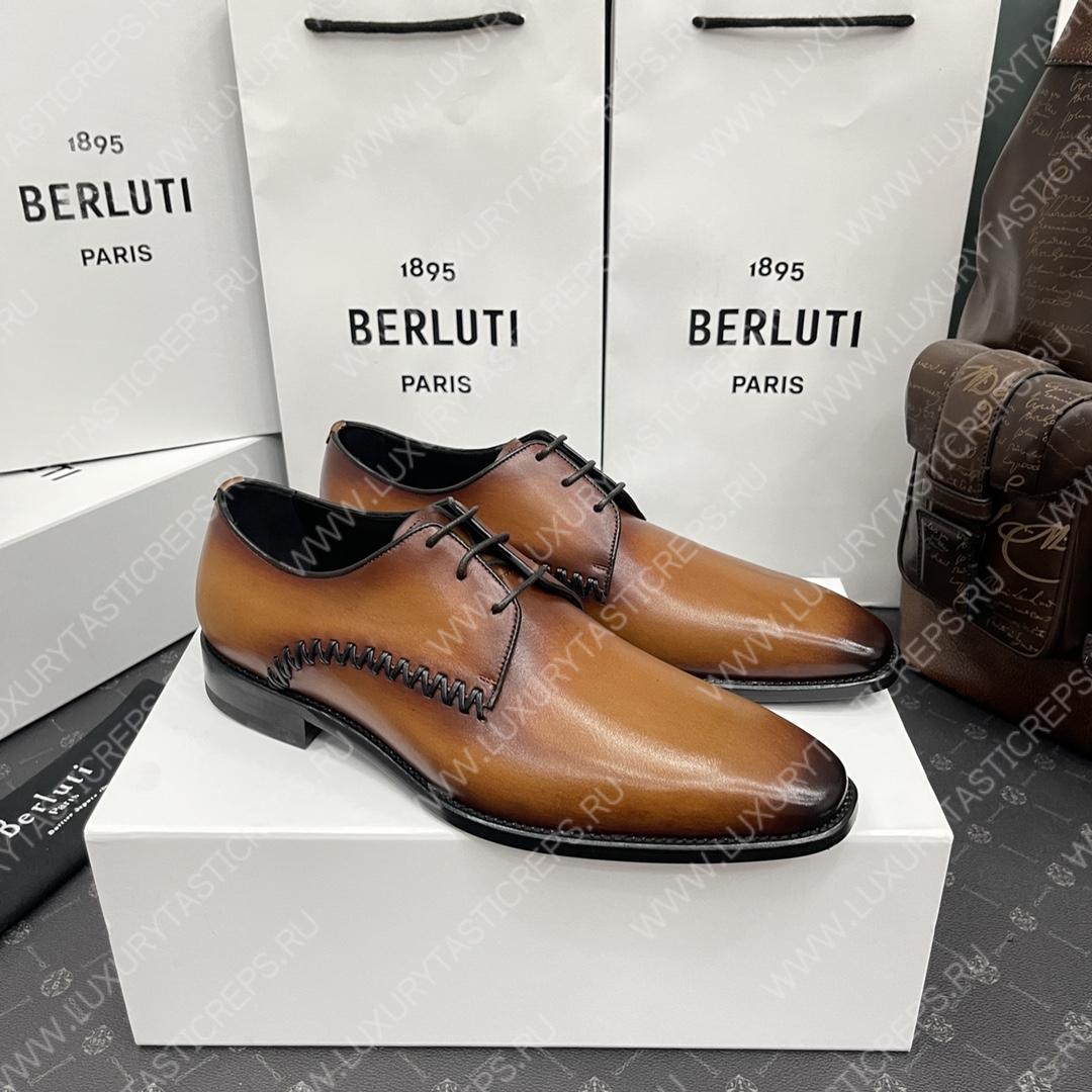 BERLUTI SCRITTO TOBACCO S4905-V2