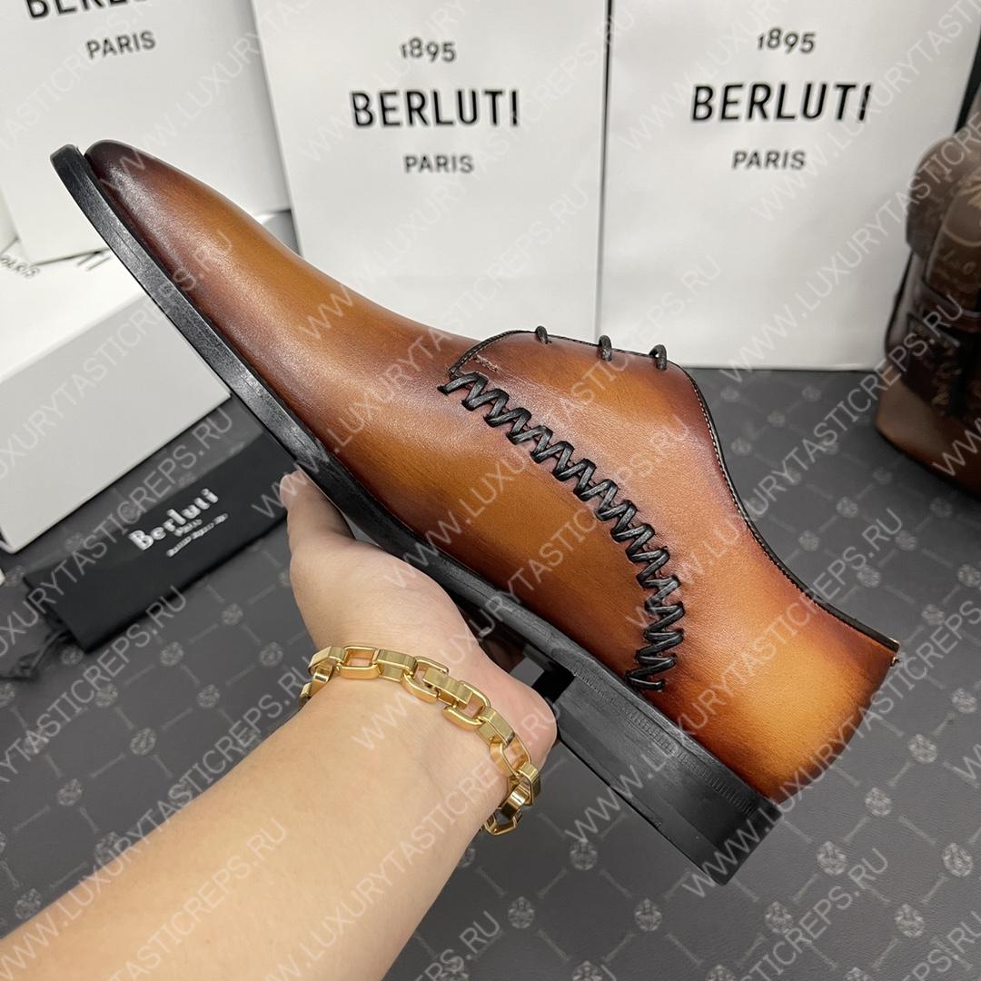 BERLUTI SCRITTO TOBACCO S4905-V2