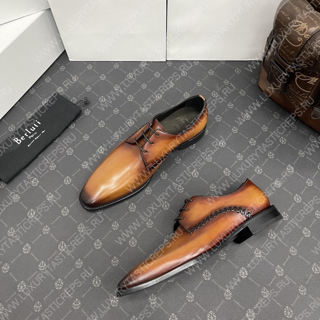 BERLUTI SCRITTO TOBACCO S4905-V2