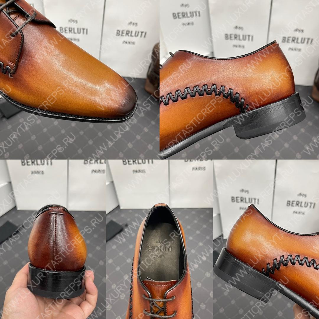 BERLUTI SCRITTO TOBACCO S4905-V2
