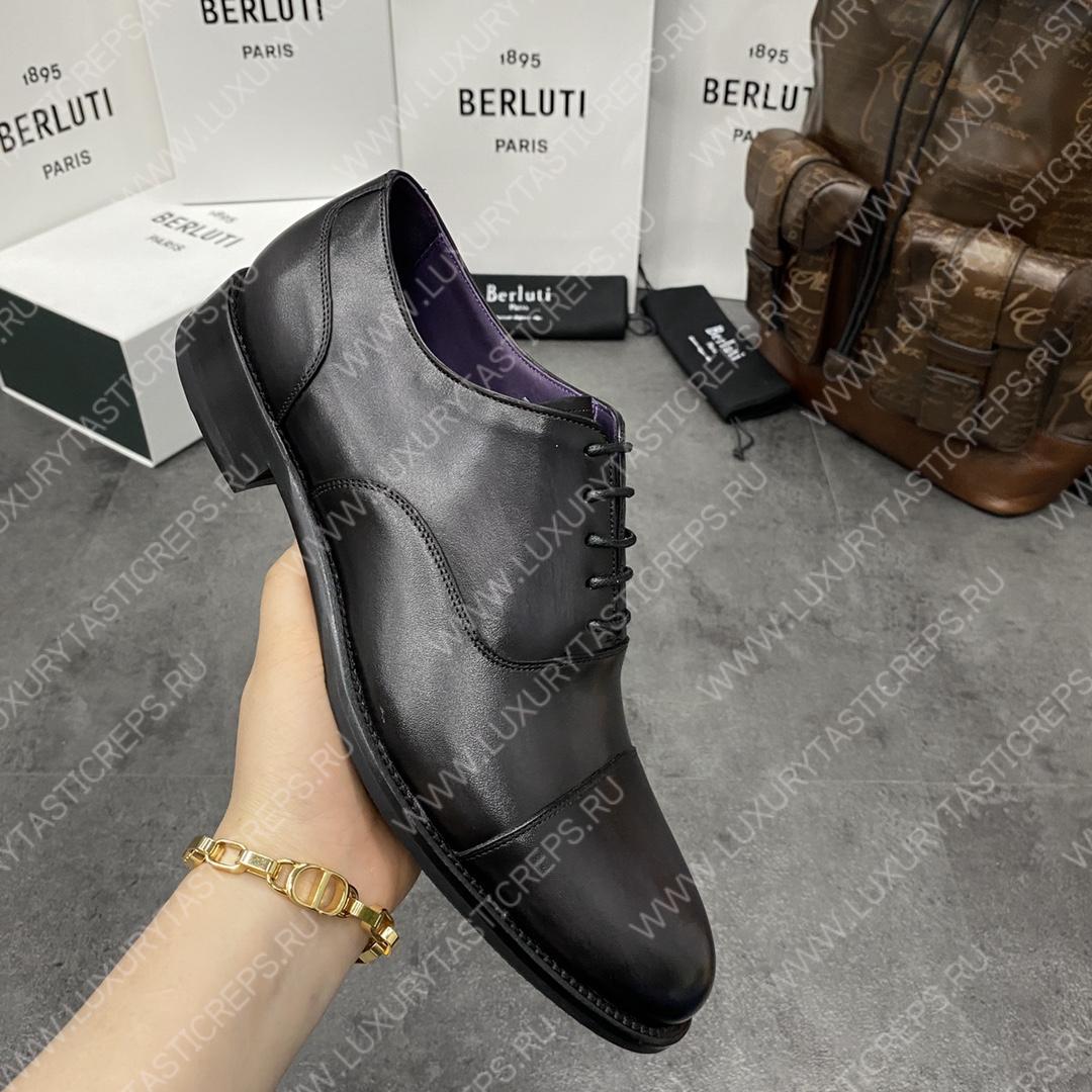BERLUTI GASPARD GALET BLACK 76048-V1