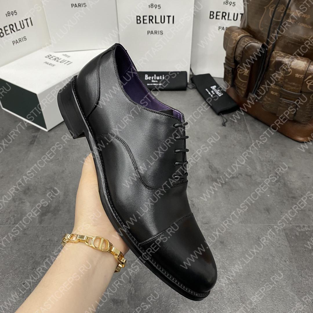 BERLUTI GASPARD GALET BLACK 76048-V1