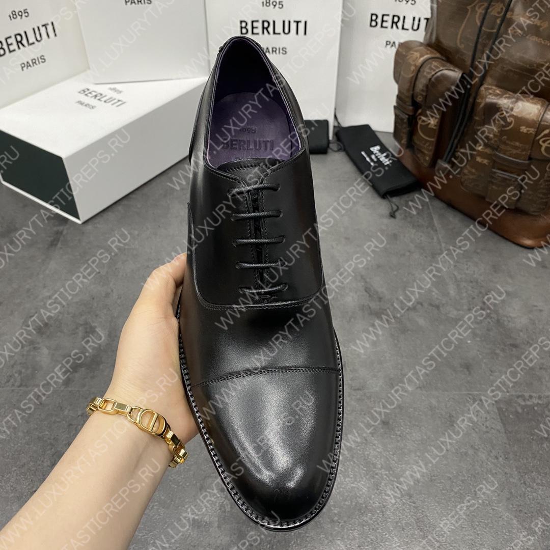 BERLUTI GASPARD GALET BLACK 76048-V1