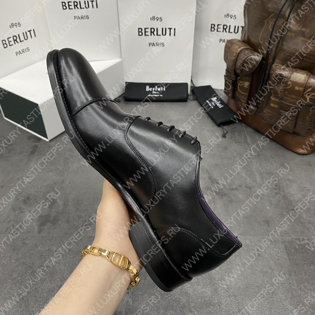 BERLUTI GASPARD GALET BLACK 76048-V1