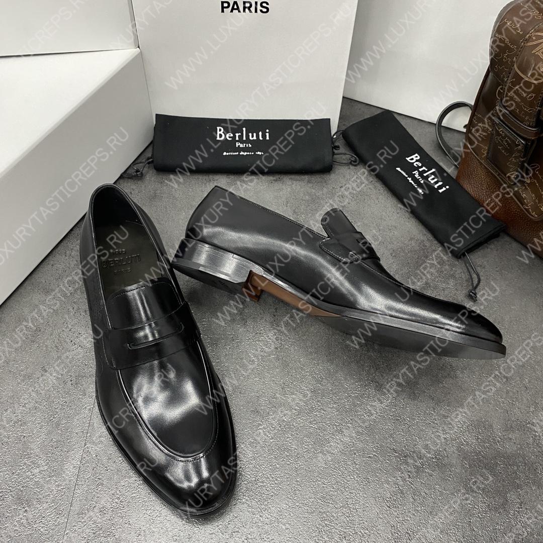 BERLUTI COUTURE DEMESURE LOAFER BLACK S5581-V1