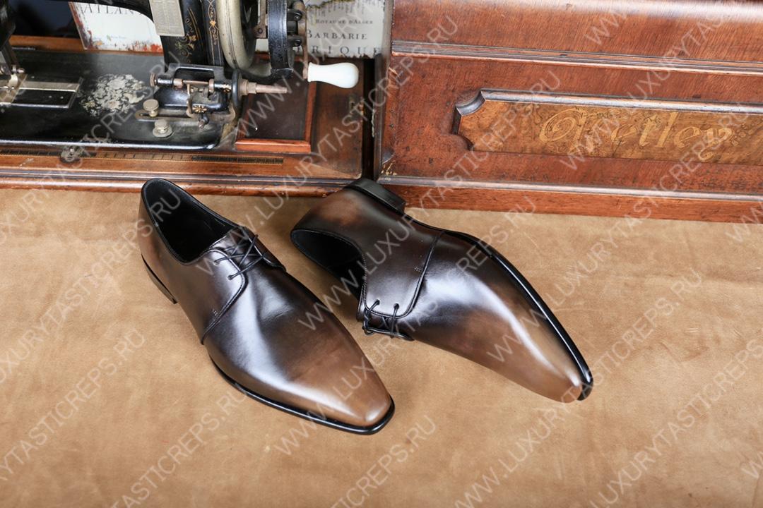 BERLUTI OXFORD BROWN S4780-V1