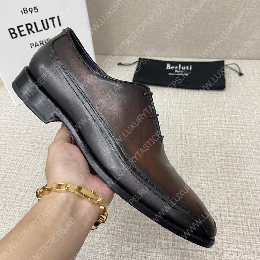 BERLUTI ALESSANDRO DEMESURE OXFORD TOOBACCO BIS S1412-V1