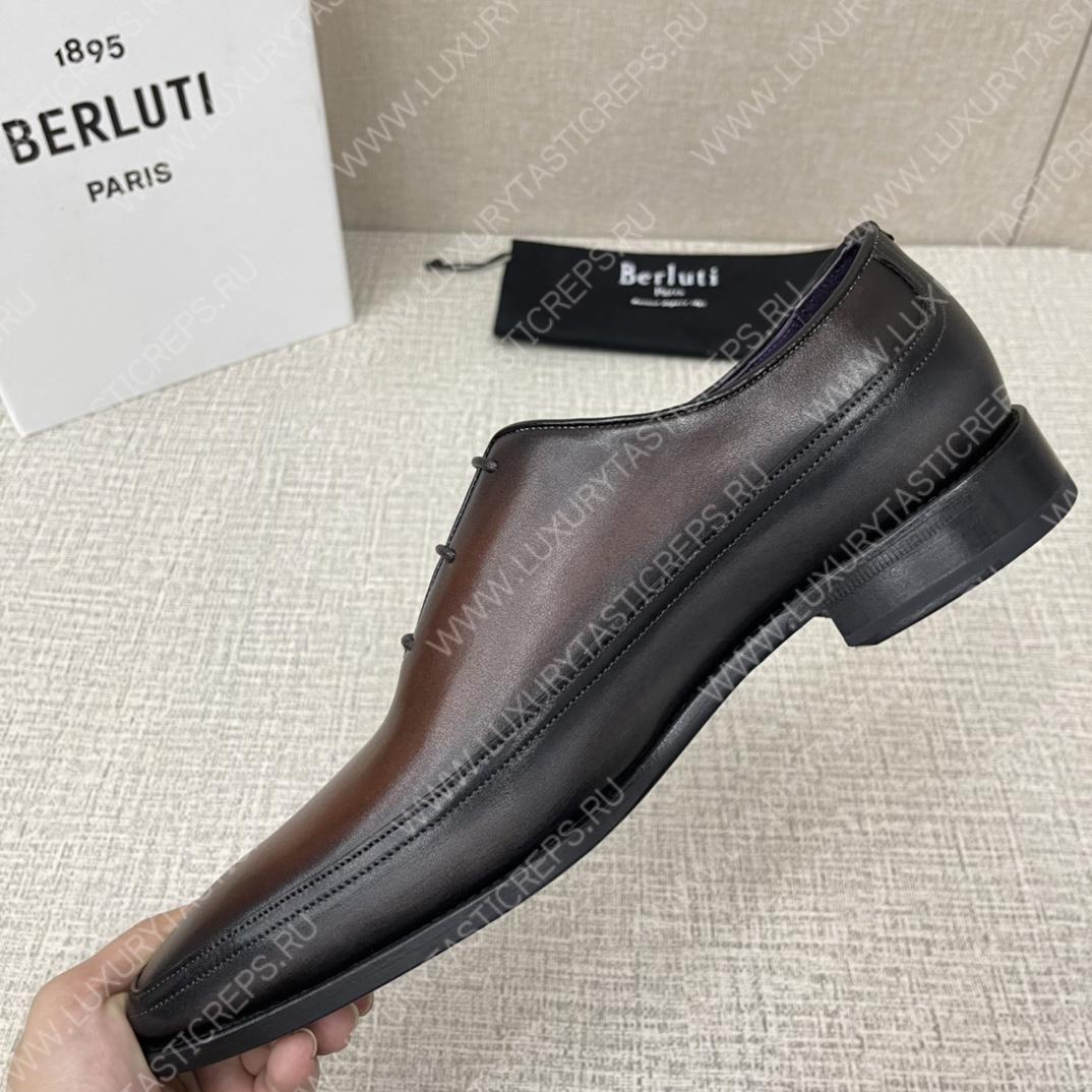 BERLUTI ALESSANDRO DEMESURE OXFORD TOOBACCO BIS S1412-V1