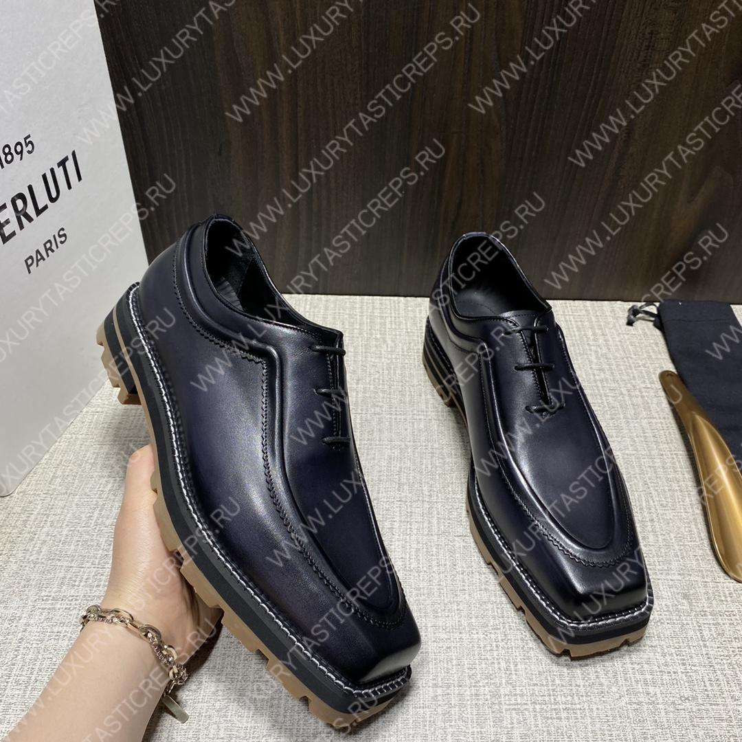 BERLUTI CLASSIC OXFORDS BLACK S5854