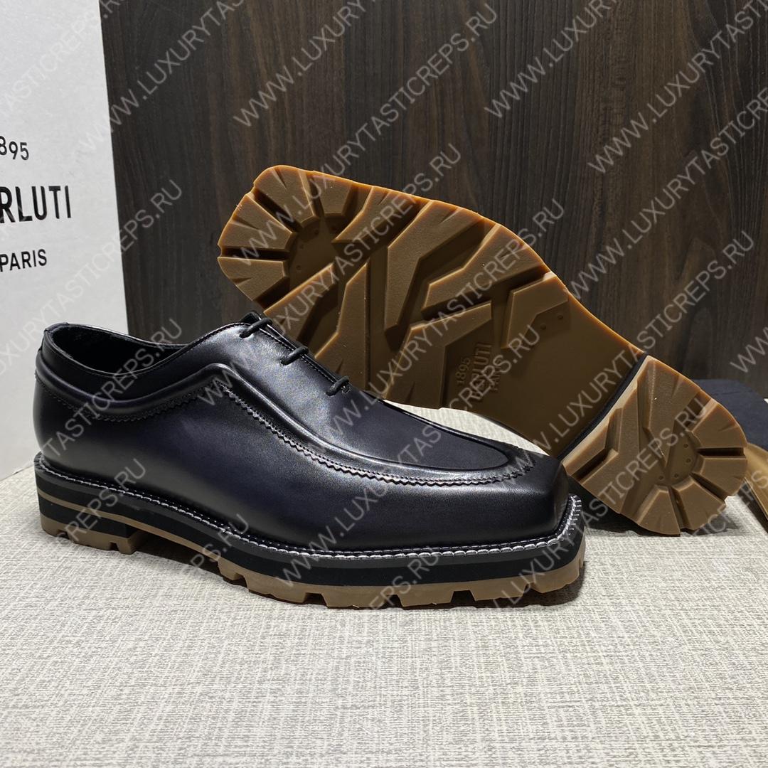 BERLUTI CLASSIC OXFORDS BLACK S5854