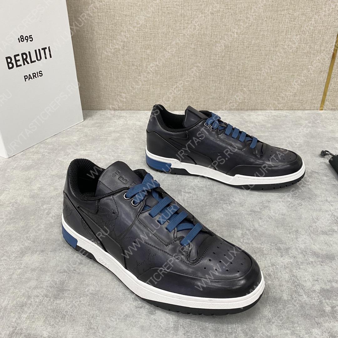 BERLUTI SNEAKERS BLACK S5867
