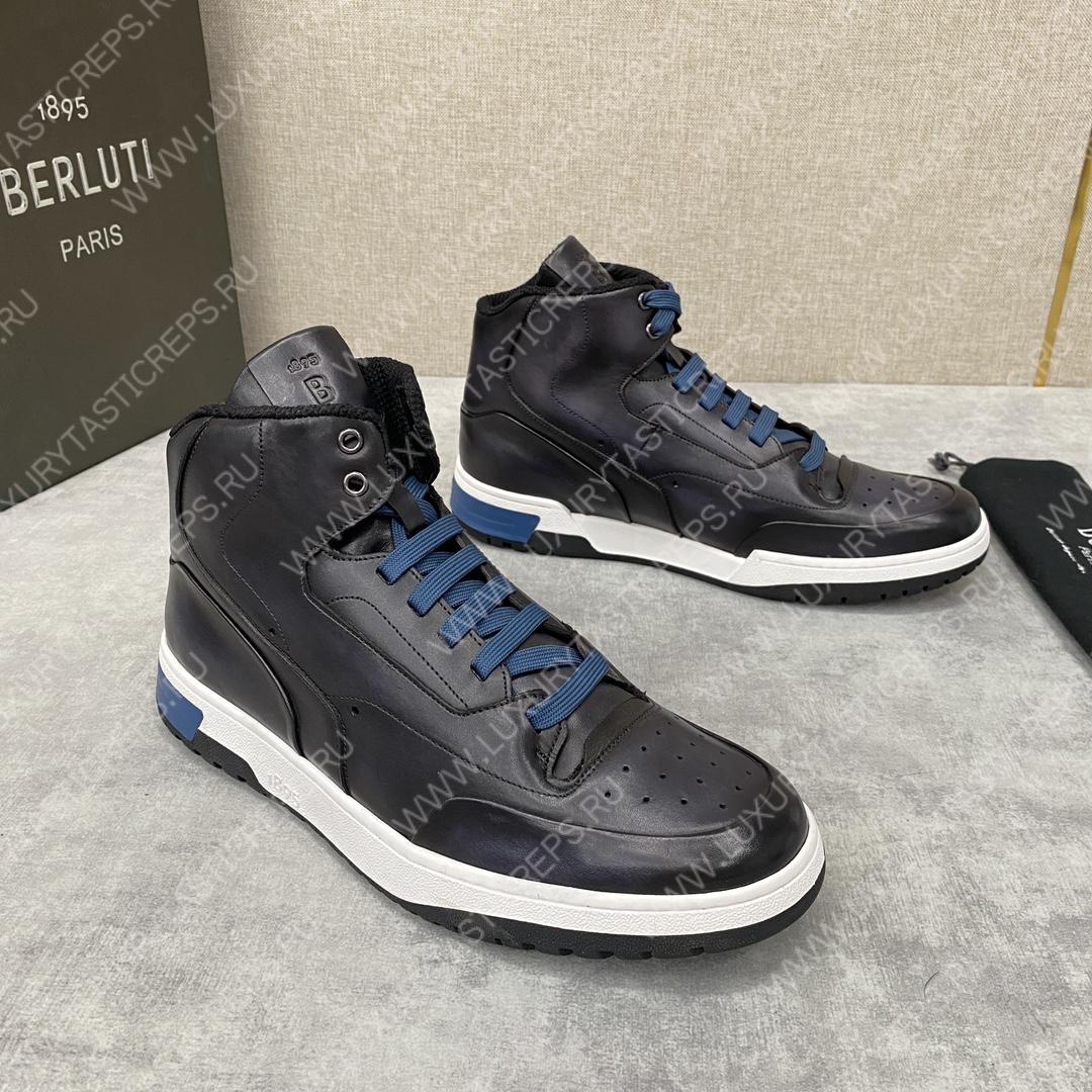 BERLUTI SNEAKERS BLACK S5798