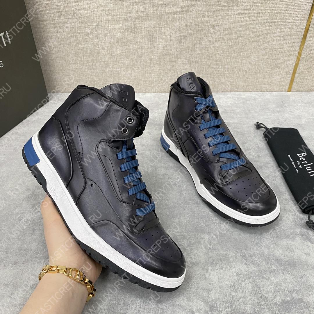 BERLUTI SNEAKERS BLACK S5798