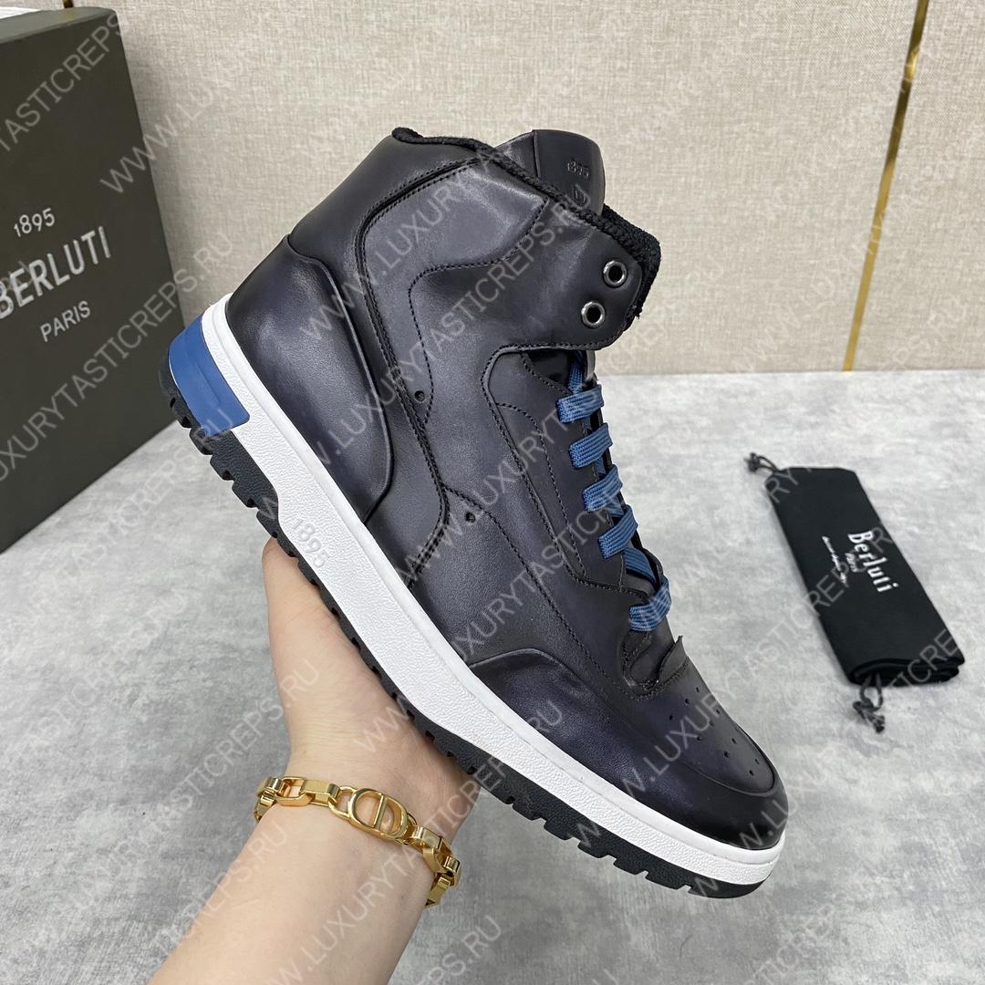 BERLUTI SNEAKERS BLACK S5798