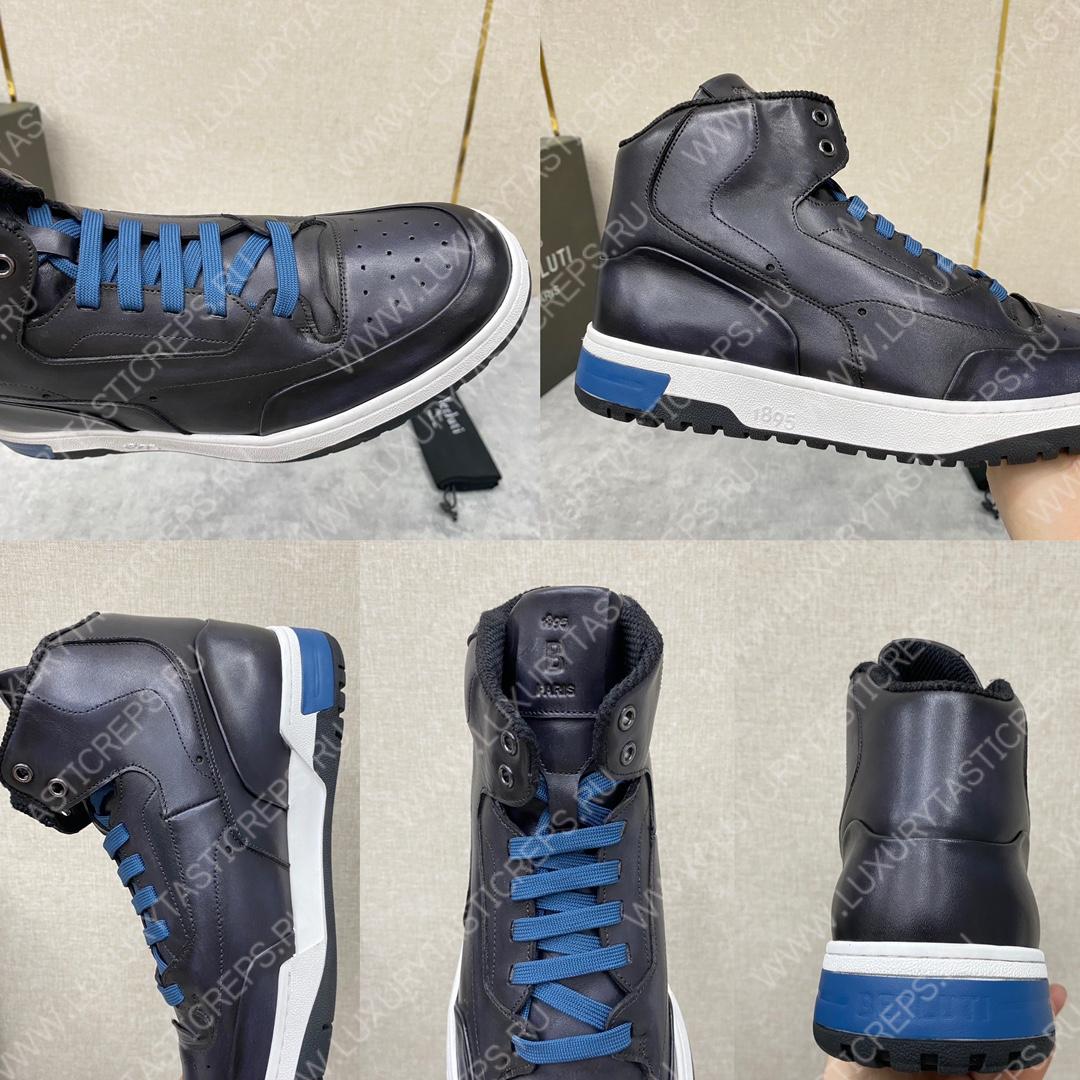 BERLUTI SNEAKERS BLACK S5798