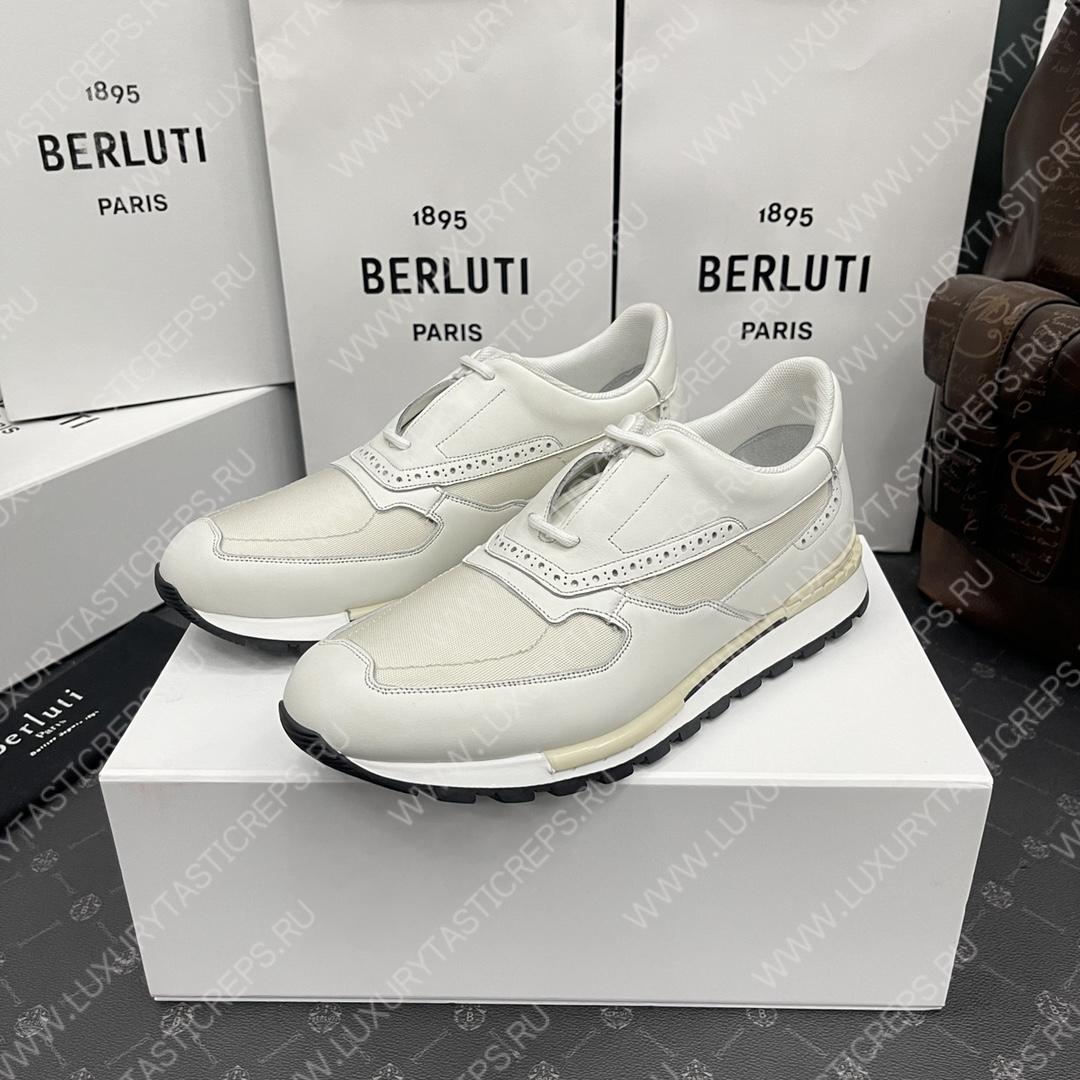 BERLUTI SNEAKERS WHITE S5779-BY