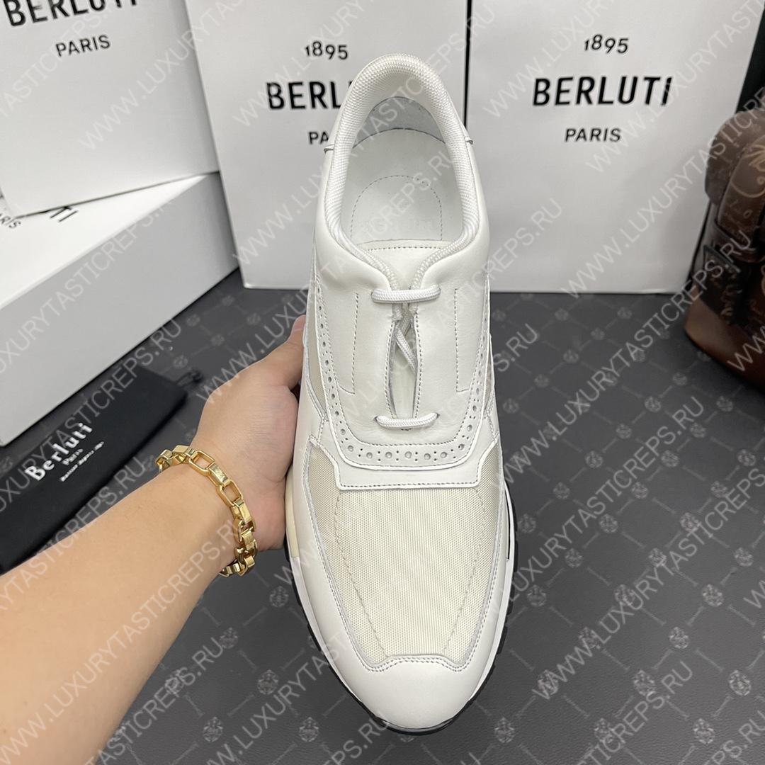 BERLUTI SNEAKERS WHITE S5779-BY