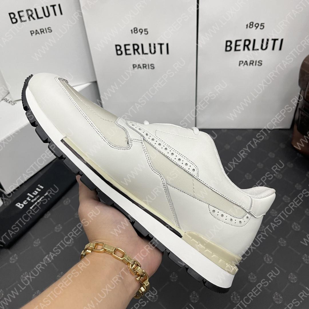 BERLUTI SNEAKERS WHITE S5779-BY