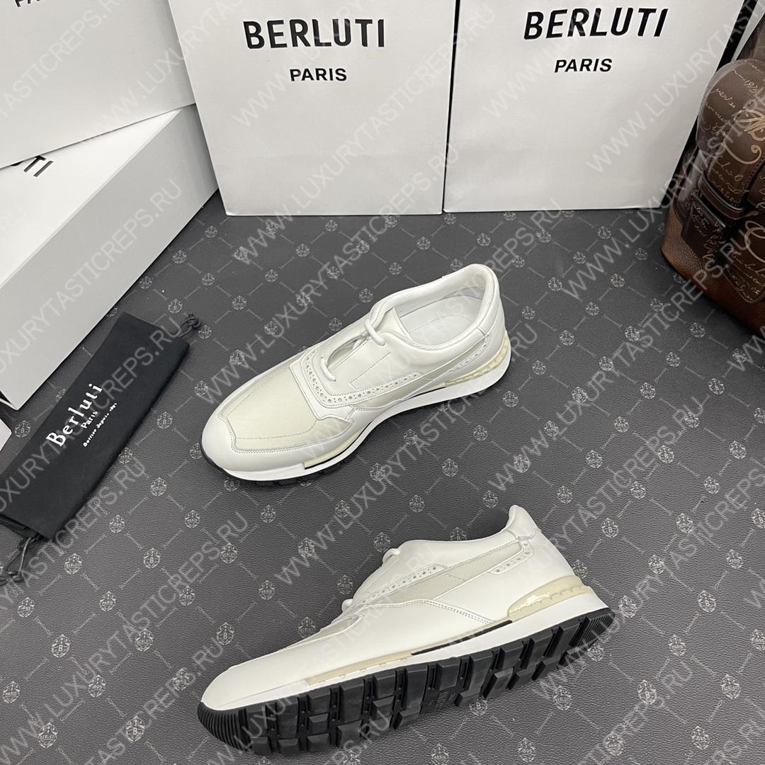 BERLUTI SNEAKERS WHITE S5779-BY