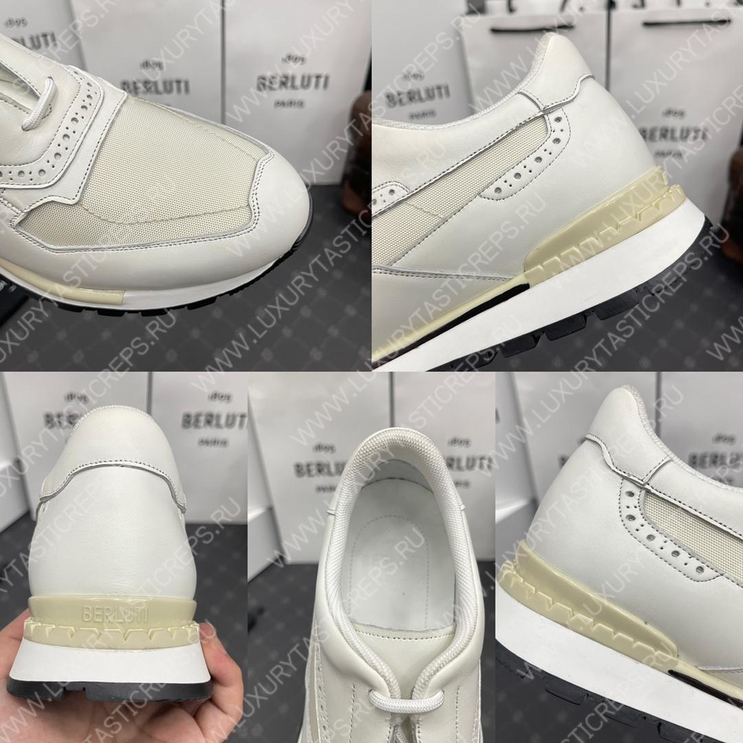 BERLUTI SNEAKERS WHITE S5779-BY