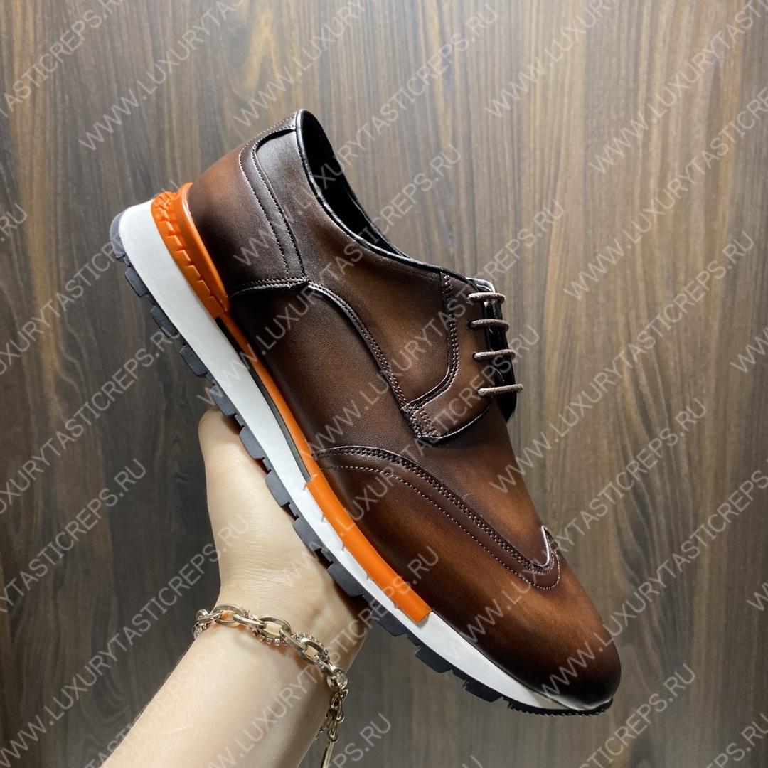 BERLUTI SNEAKERS BROWN S5500