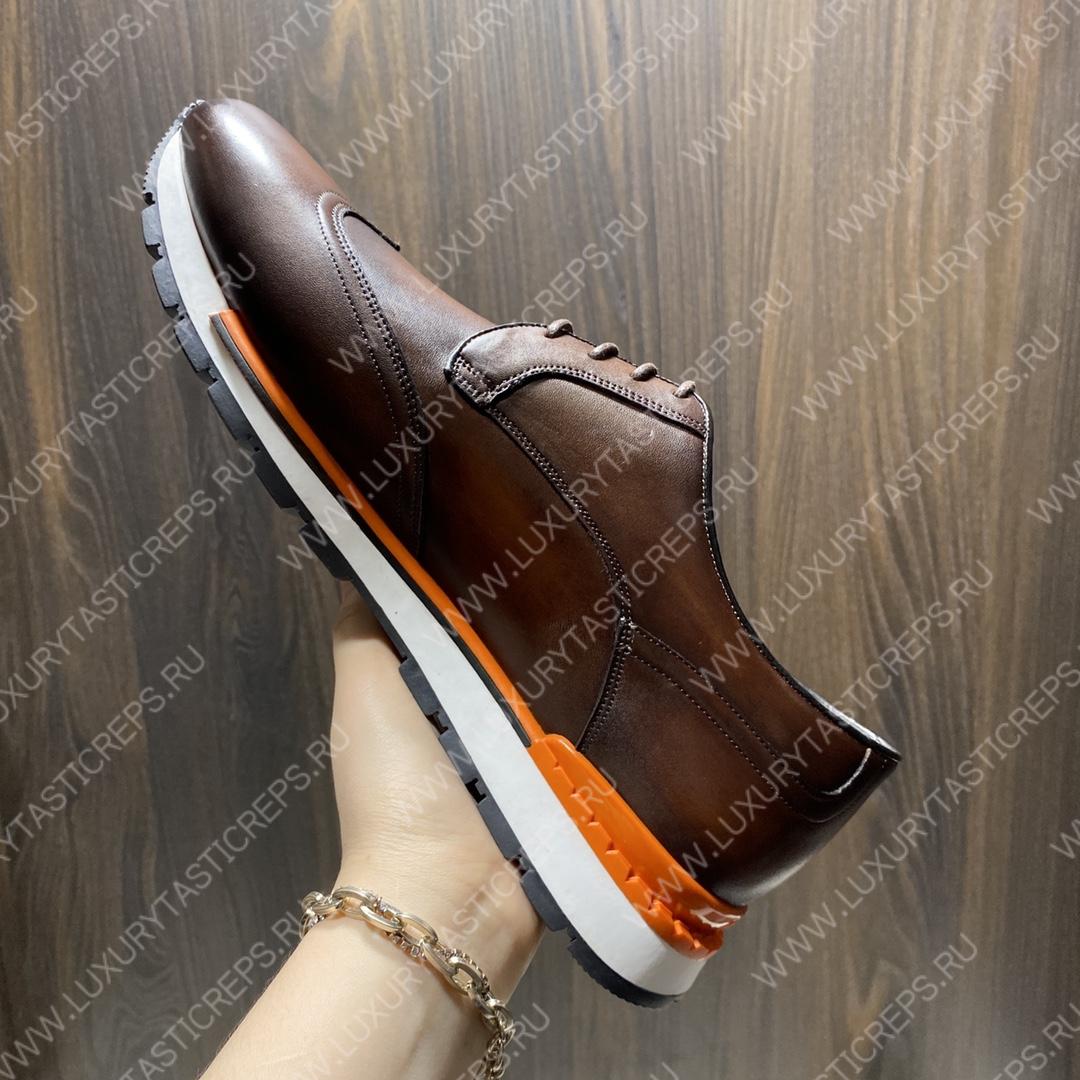 BERLUTI SNEAKERS BROWN S5500