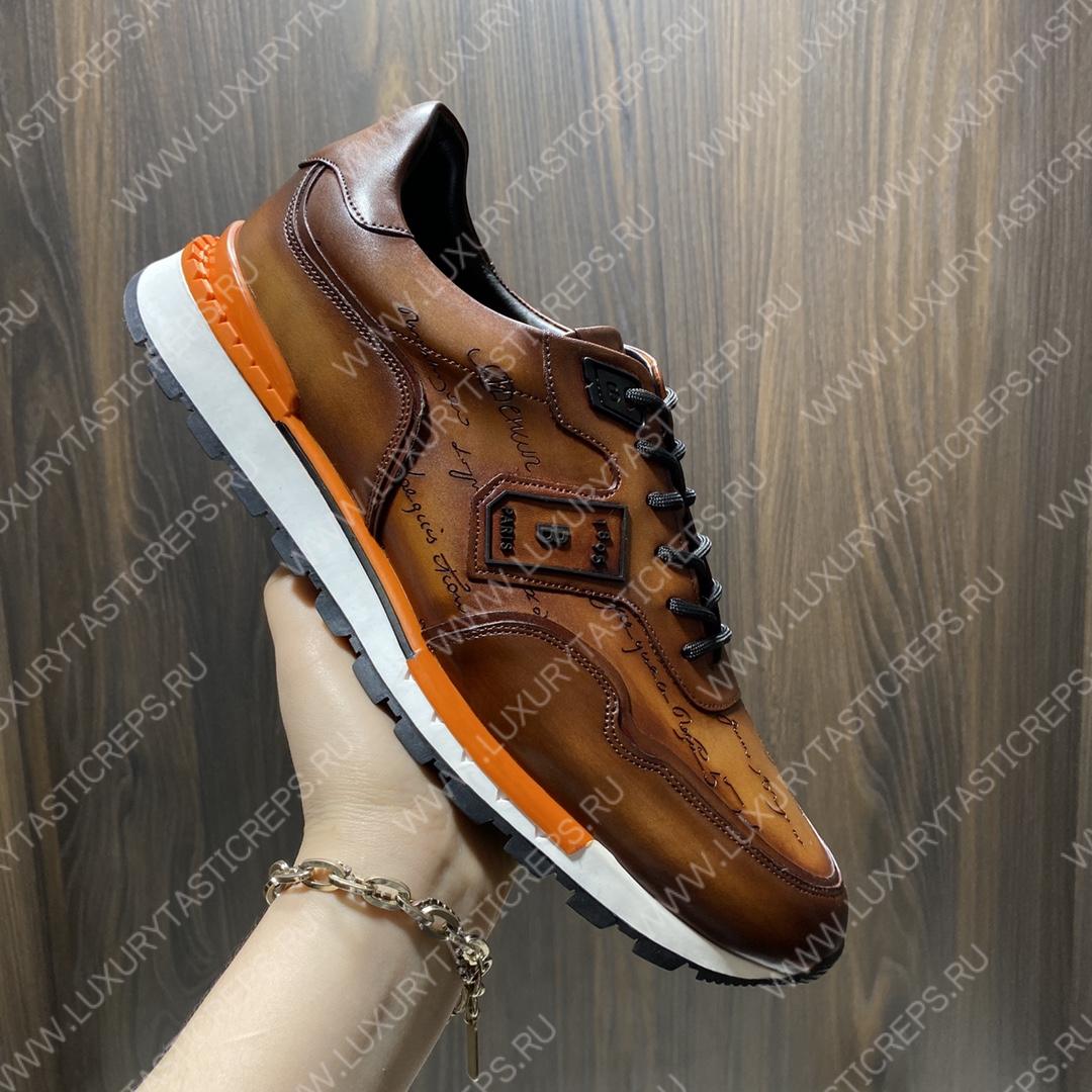 BERLUTI SNEAKERS BROWN S5600