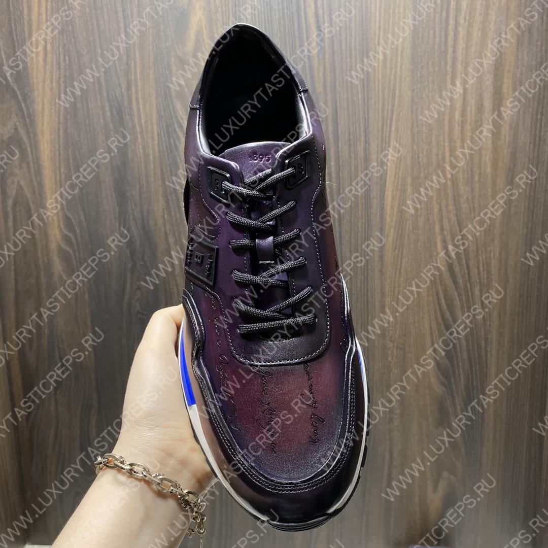BERLUTI SNEAKERS MAROON S5600