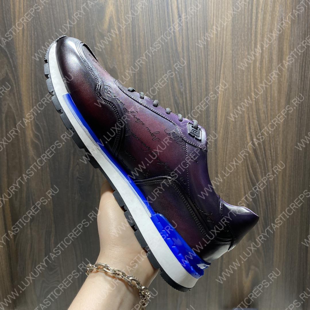 BERLUTI SNEAKERS MAROON S5600