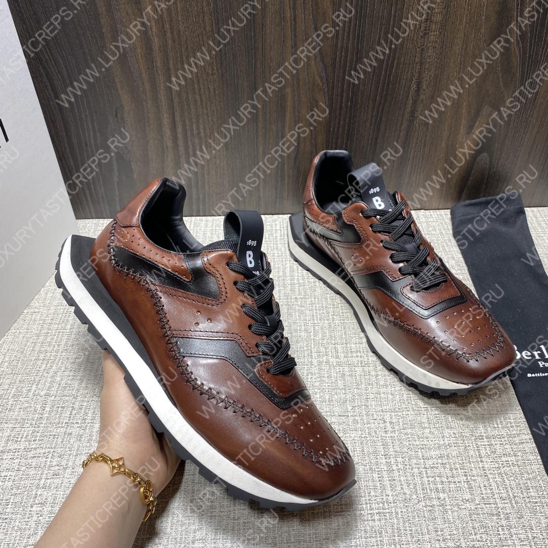 BERLUTI SNEAKERS BROWN S1200