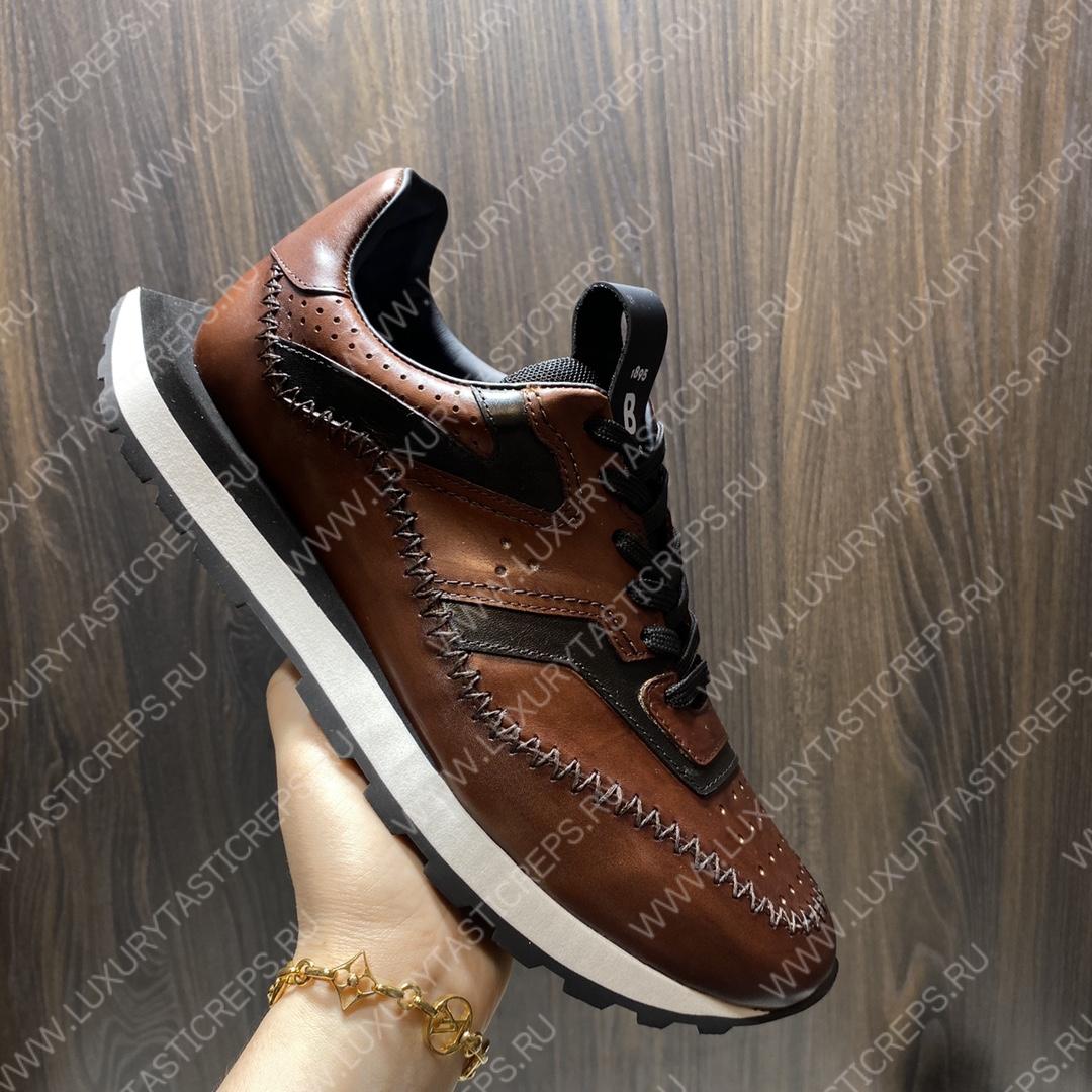 BERLUTI SNEAKERS BROWN S1200