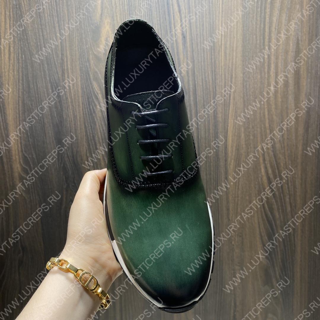 BERLUTI SNEAKERS GREEN S7000