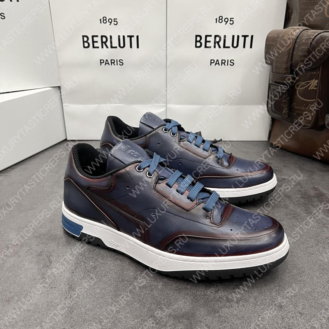 BERLUTI PLAYOFF SNEAKER PALE BLUE S5796-V1