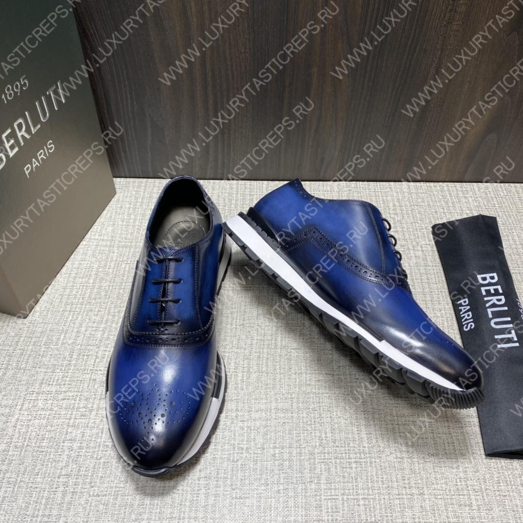 BERLUTI SNEAKERS BLUE S3830