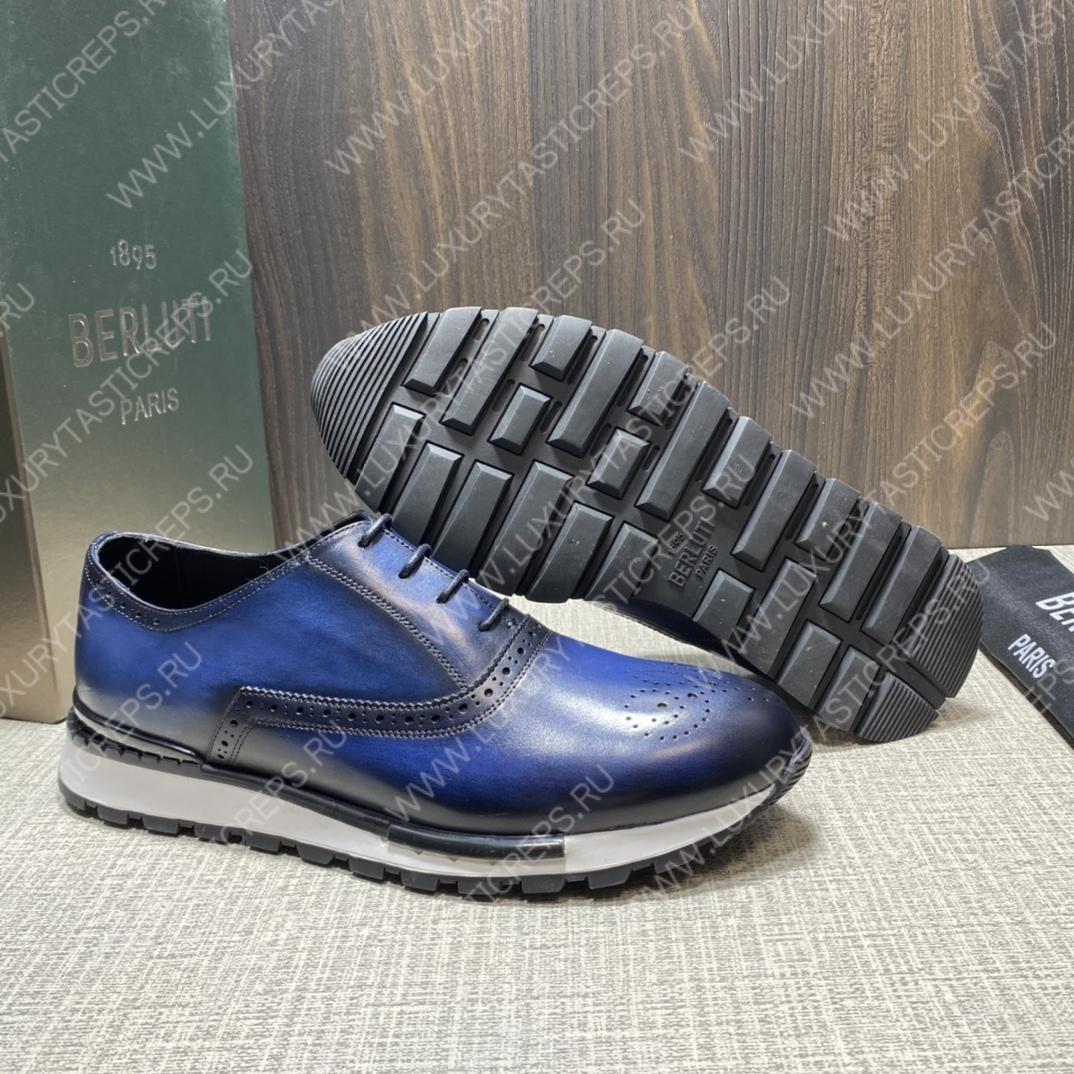 BERLUTI SNEAKERS BLUE S3830