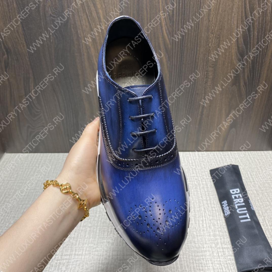 BERLUTI SNEAKERS BLUE S3830
