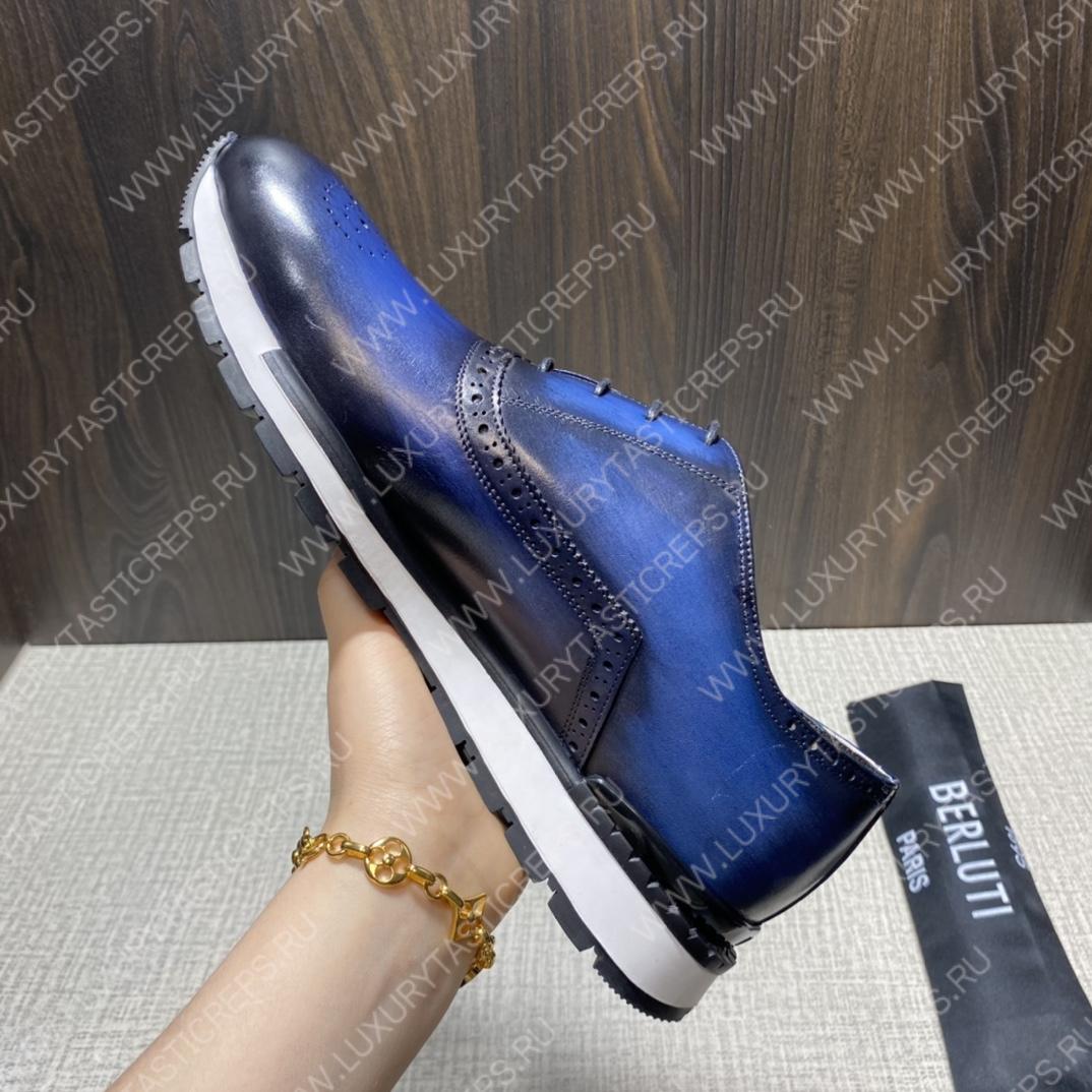 BERLUTI SNEAKERS BLUE S3830