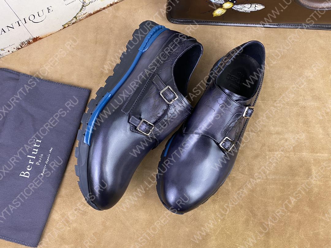 BERLUTI SNEAKERS BLUE S5890
