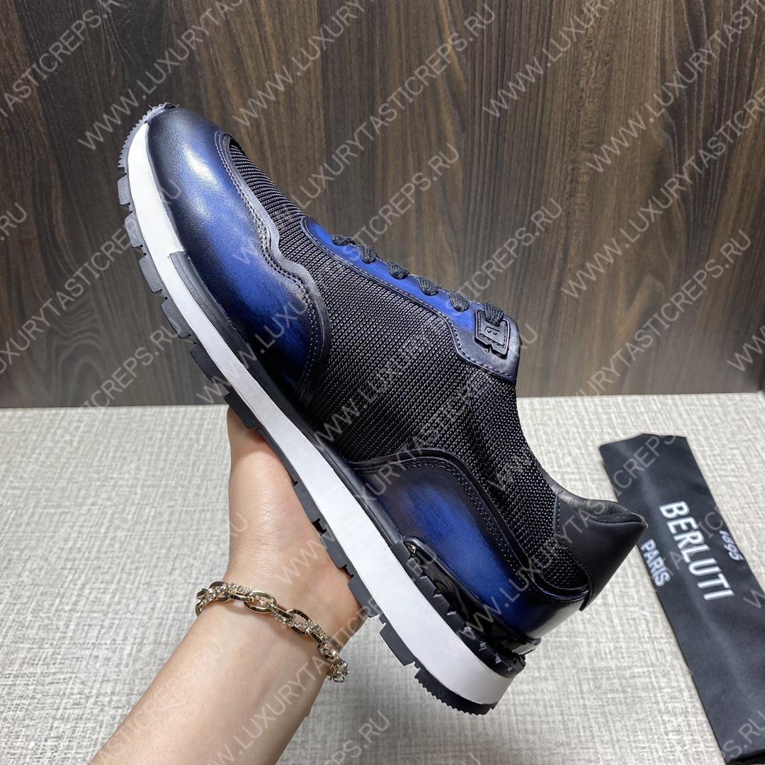 BERLUTI SNEAKERS BLUE S5799