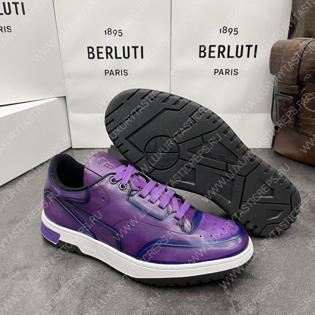 BERLUTI PLAYOFF SNEAKER PURPLE S5796-V1
