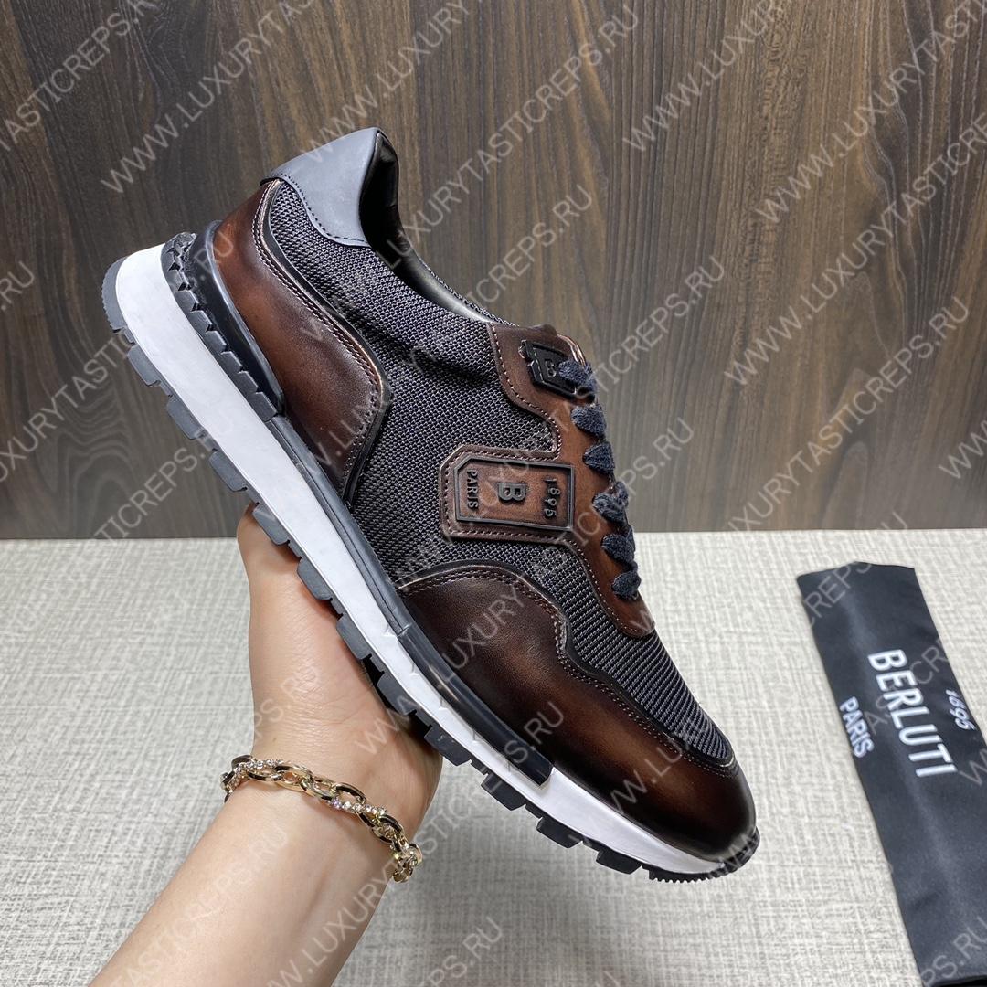 BERLUTI SNEAKERS BROWN S5799